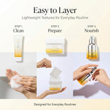 APOTHE Exosome Brightening 3-in-1 Skincare Set – Cleanser, Toning Pads & Dark Spot Ampoule, WInter Gifting Bundle