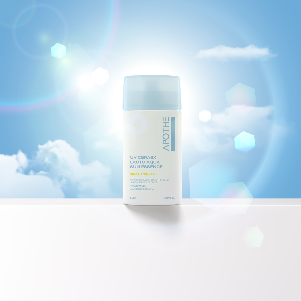 APOTHE UV CERA6X Lacto Aqua Sun Essence